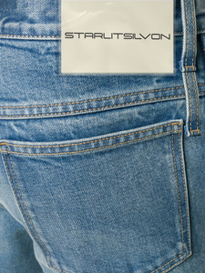 Double belt loop cargo jeans