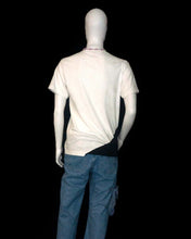 Load image into Gallery viewer, Contrast Split T-Shirt (White)