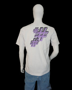 SLS Lavender Paisley T-Shirt (White)