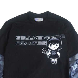Pentagirl layered t-shirt