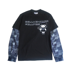 Pentagirl layered t-shirt