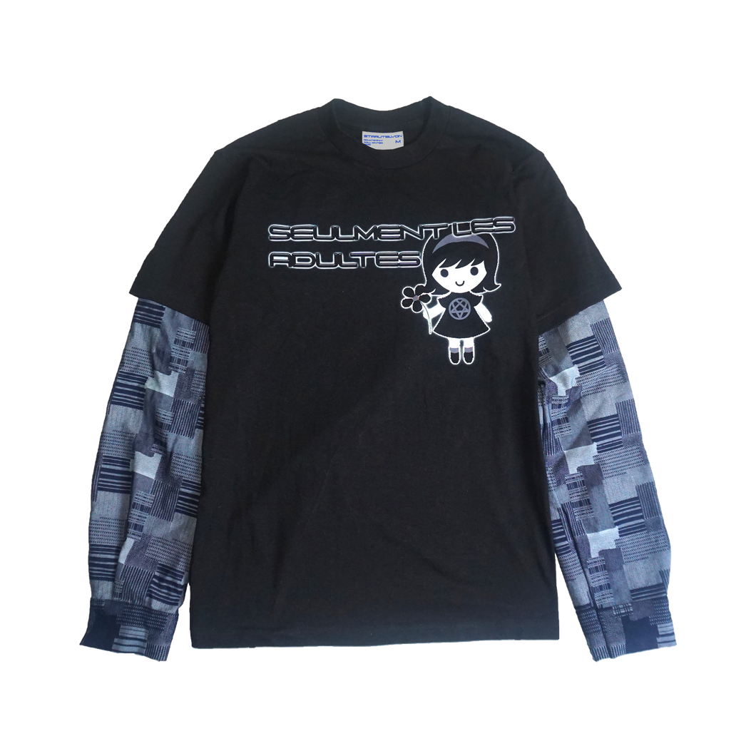 Pentagirl layered t-shirt