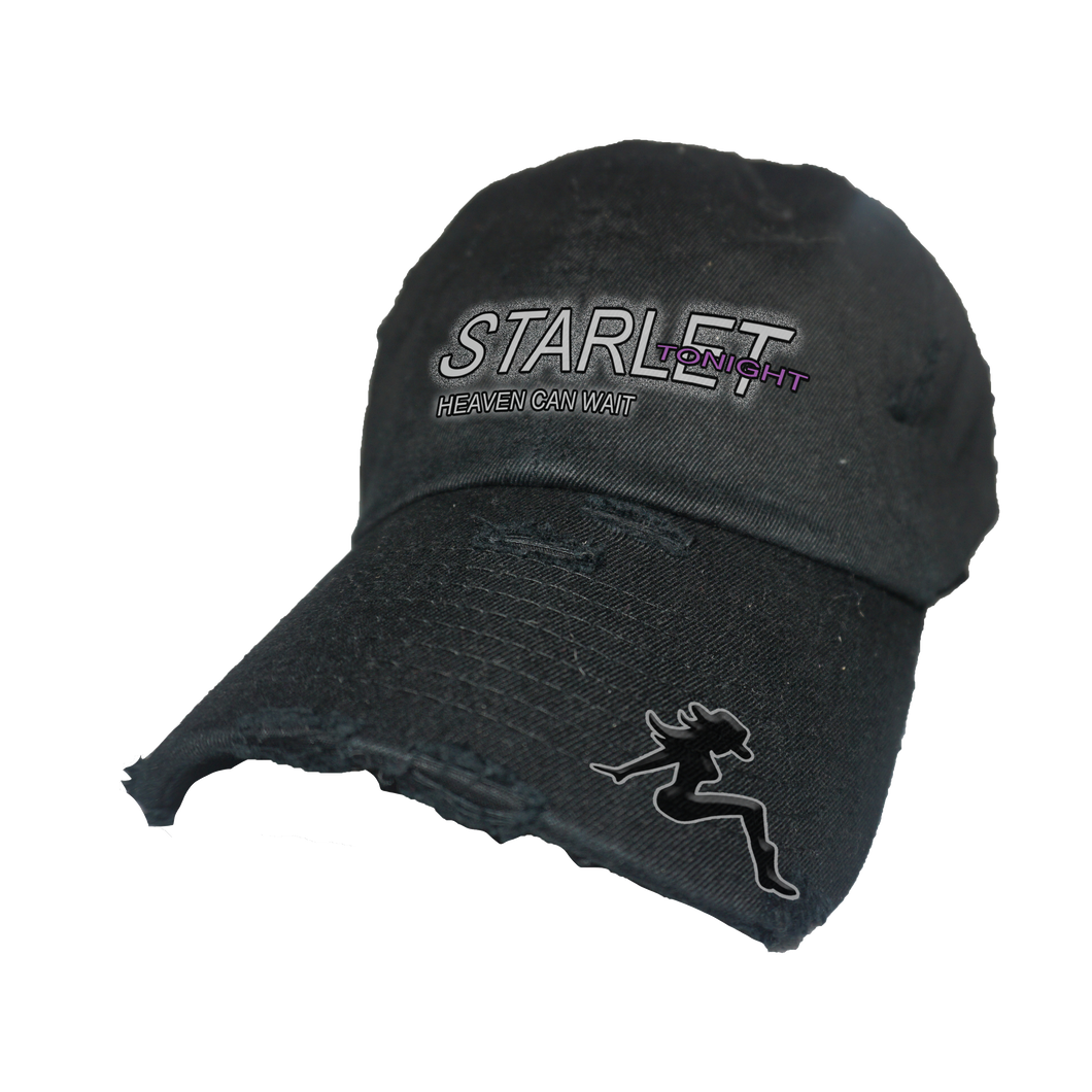 Starlet distressed cap