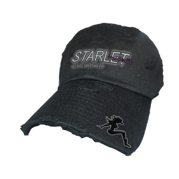 Starlet distressed cap