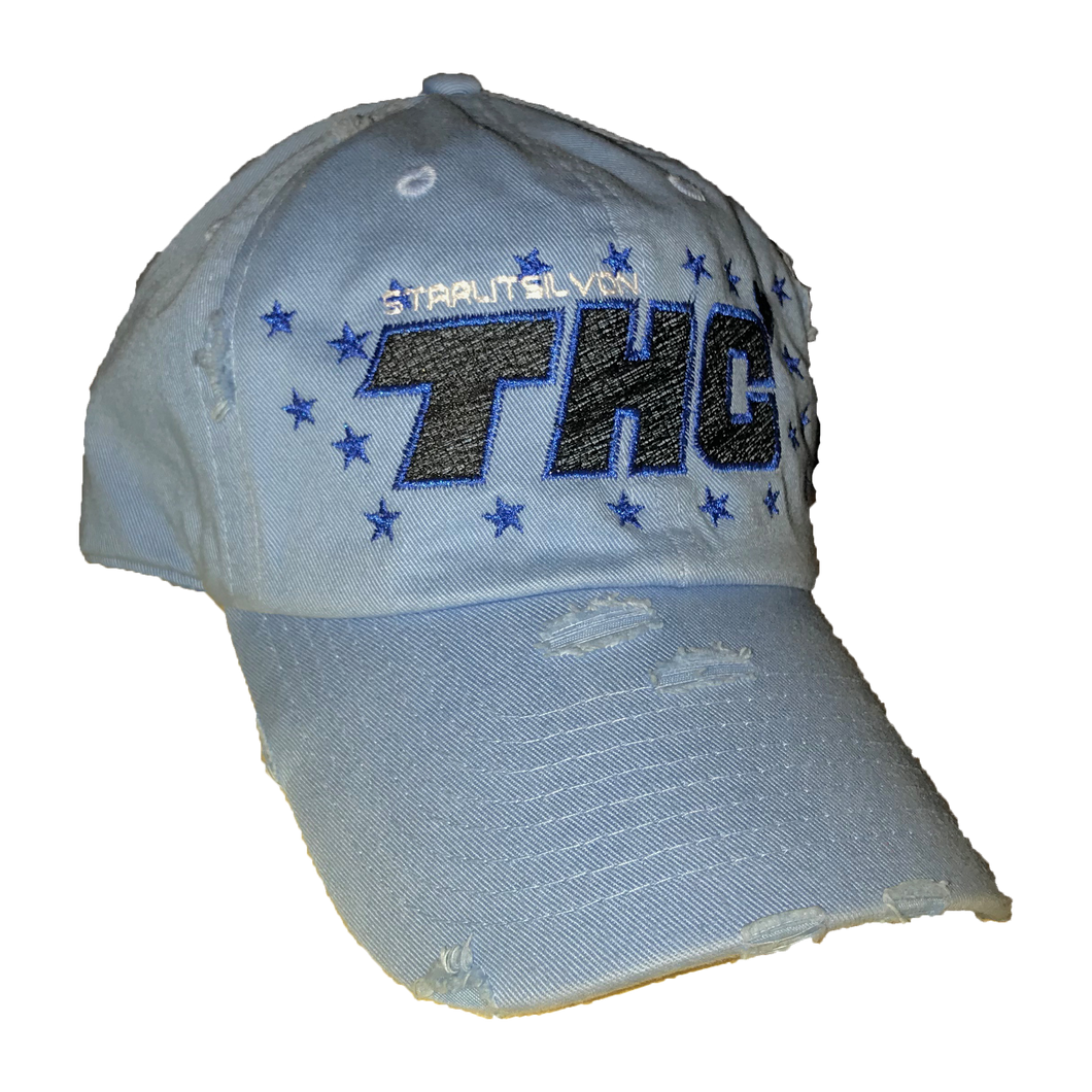THC distressed hat