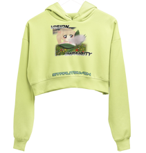 Load image into Gallery viewer, Vision Impairity cropped hoodie