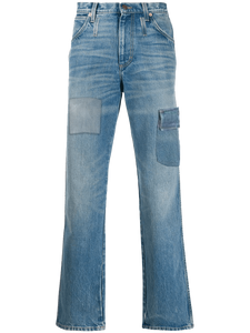 Double belt loop cargo jeans