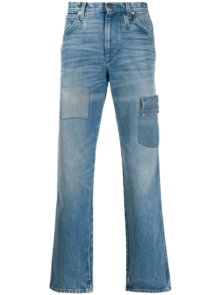 Double belt loop cargo jeans