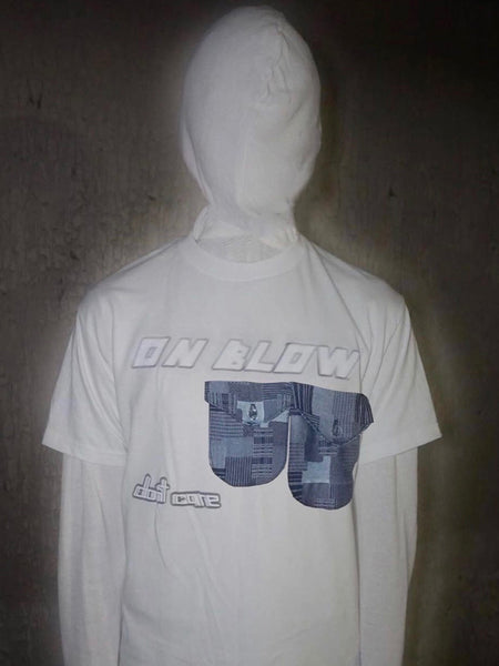 Blow denim pocket t-shirt