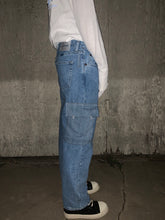 Load image into Gallery viewer, Double belt loop cargo jeans