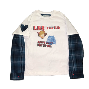 Liar ..Liar layered t-shirt